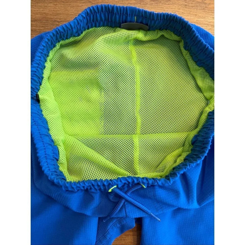 Eddie Bauer Kids' Quick Dry Elastic Waist Mesh Lined Swim Shorts Blue Size XL